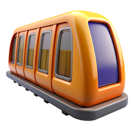 Subway  3D Icon