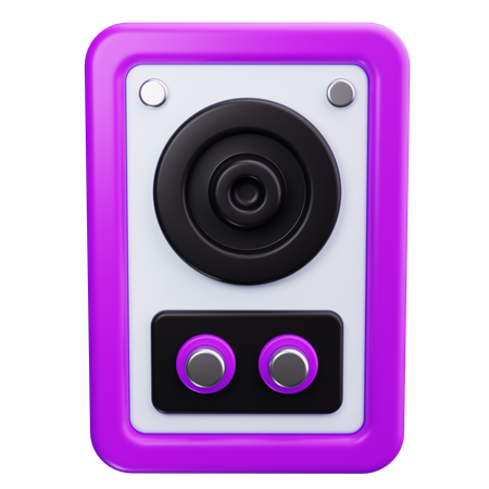 Subwoofer  3D Icon