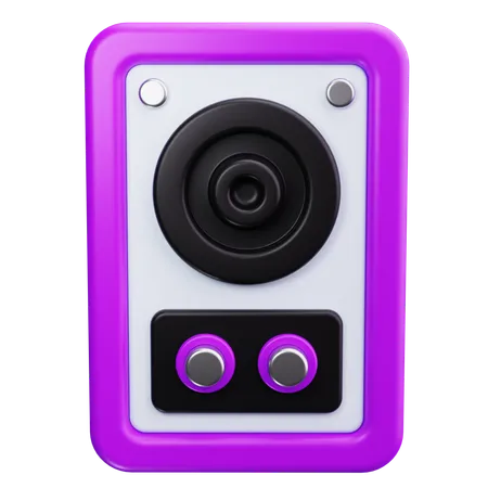 Subwoofer  3D Icon