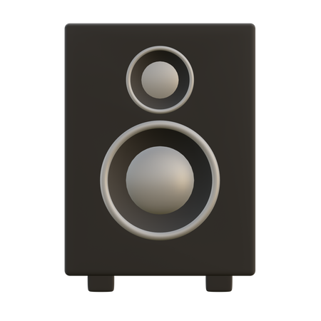 Subwoofer  3D Icon