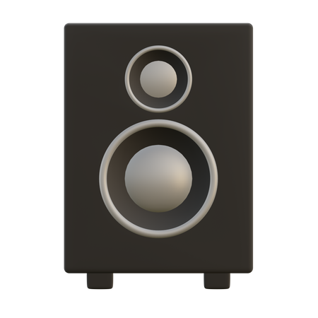 Subwoofer  3D Icon