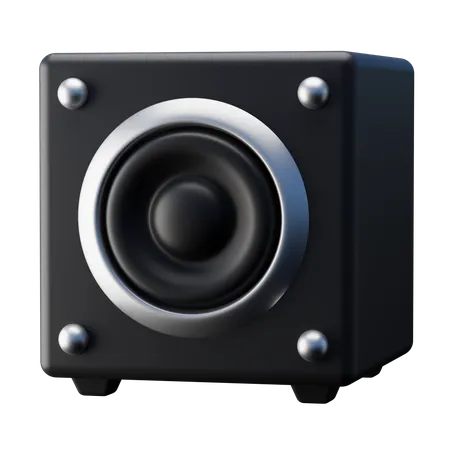 Sistema de som subwoofer  3D Icon