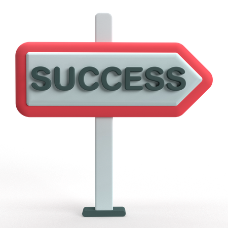 Succès  3D Icon