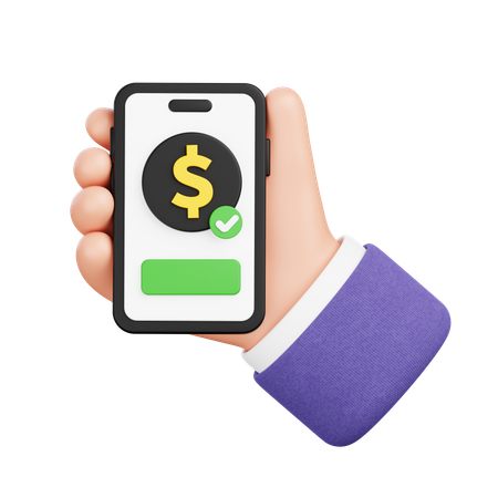 Succes Payment  3D Icon