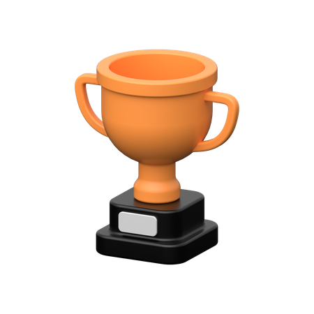 Trophée de réussite  3D Icon