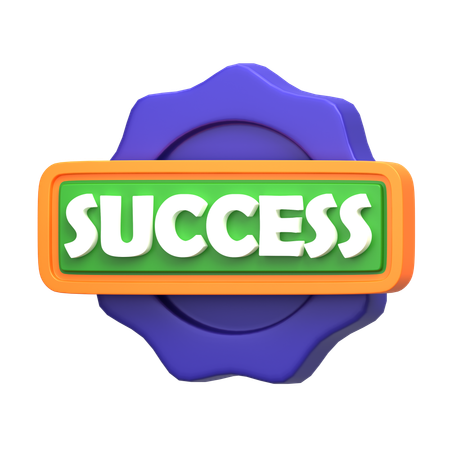 Success  3D Icon