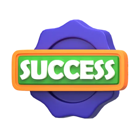 Success  3D Icon