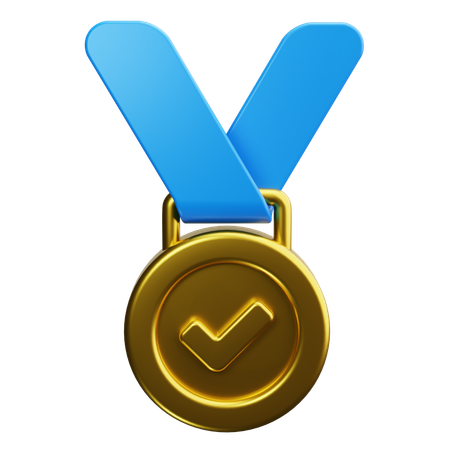 Success Badge  3D Icon