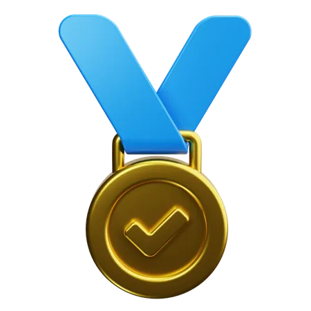 Success Badge  3D Icon