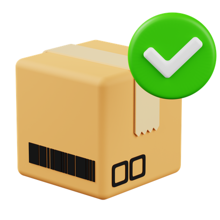 Success Delivery  3D Icon
