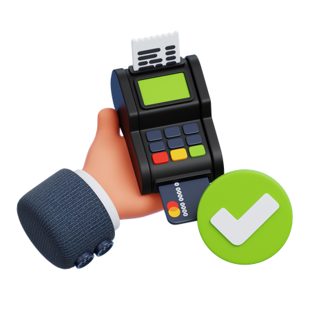 Success Edc Payment  3D Icon