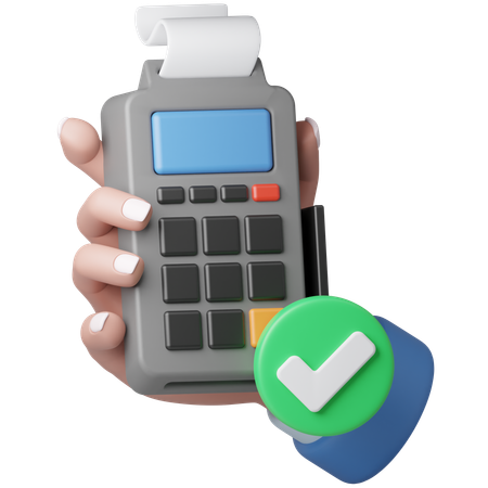 Success Edc Payment  3D Icon