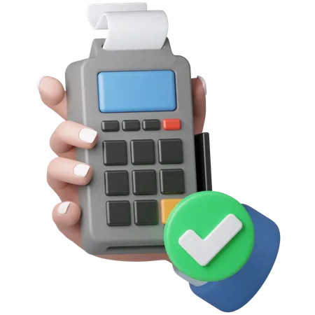 Success Edc Payment  3D Icon