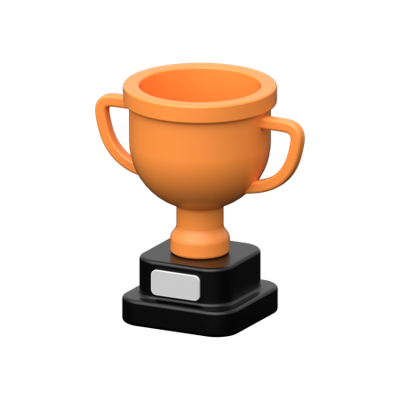 Success Trophy  3D Icon