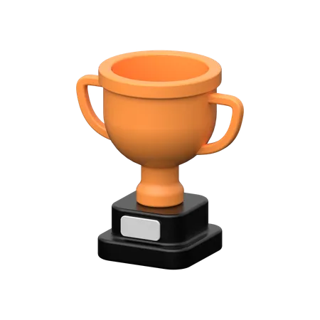 Success Trophy  3D Icon