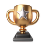 success trophy symbol