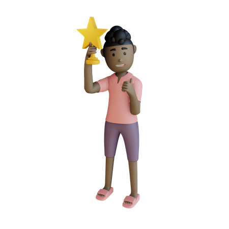 Successful Businessman  3D Icon