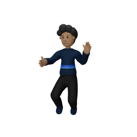 Successful Businessman  3D Icon