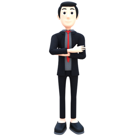 Successful Businessman  3D Icon