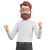 Successful Businessman Character