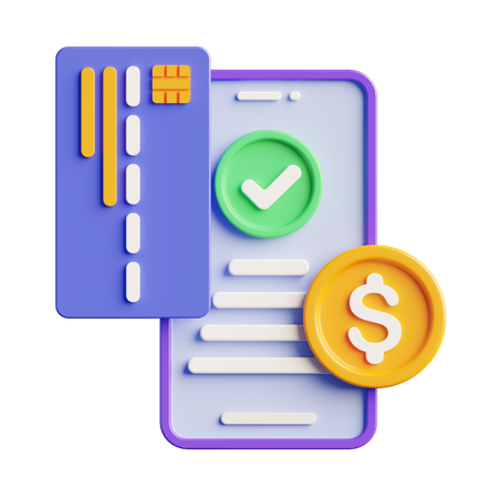 Successful Payment  3D Icon