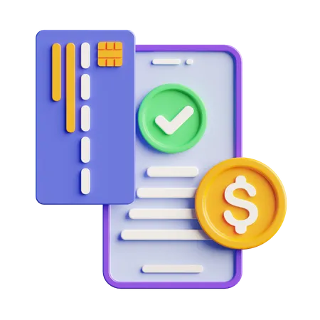 Successful Payment  3D Icon