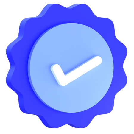 Successfully Done  3D Icon