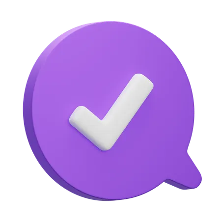 Sucesso  3D Icon