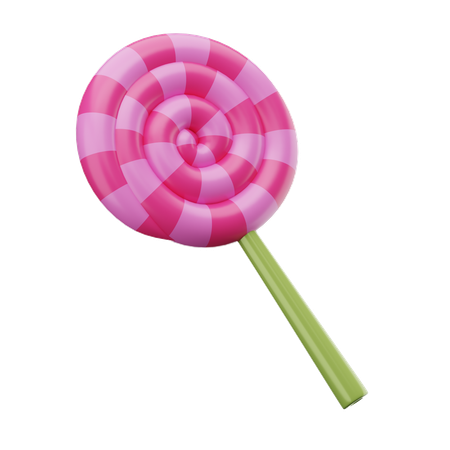 Bonbon sucette  3D Icon