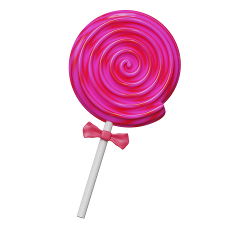 Bonbon sucette  3D Icon