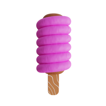 Sucette glacée  Icône 3D