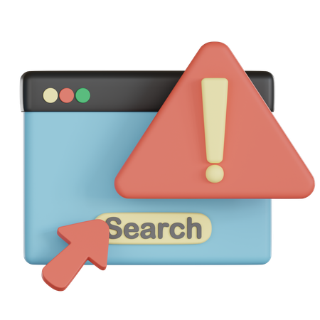 Suchalarm  3D Icon