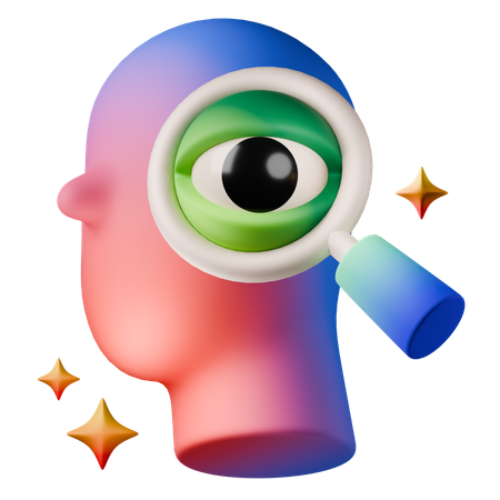 Benutzer suchen  3D Icon