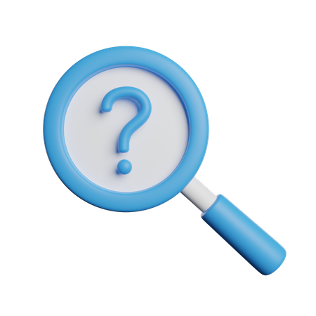Suche nach Hilfe  3D Icon