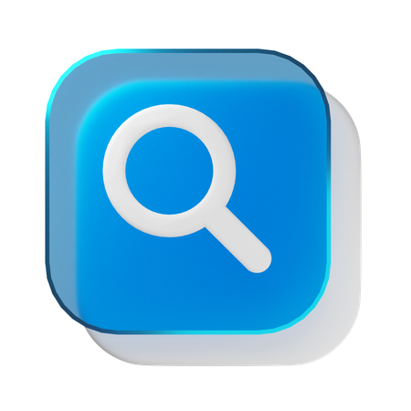Suchen  3D Icon