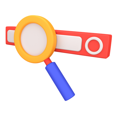 Suchmaschine  3D Icon