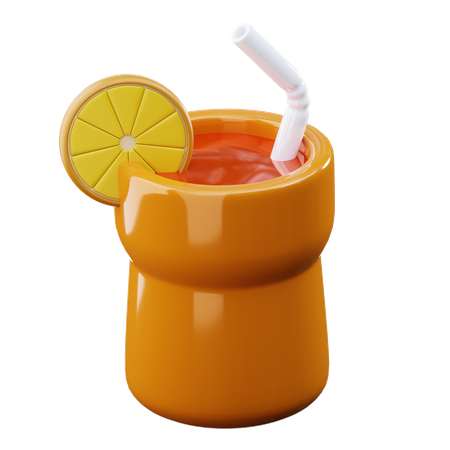 Suco  3D Icon