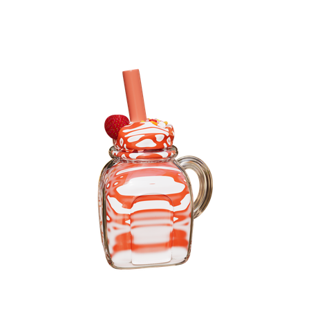 Suco de smoothie  3D Icon