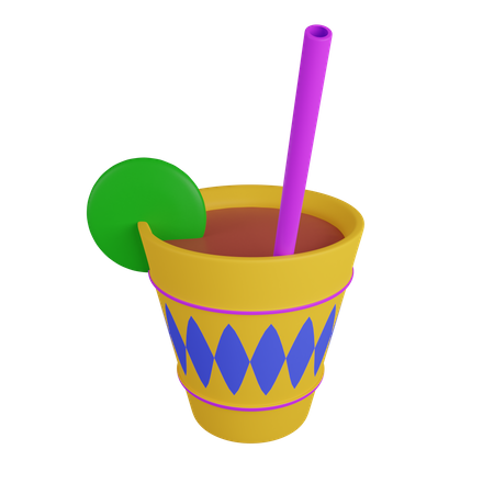 Suco de carnaval do rio  3D Icon