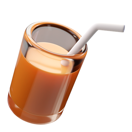 Suco de laranja  3D Icon