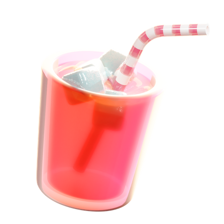 Suco de laranja  3D Icon