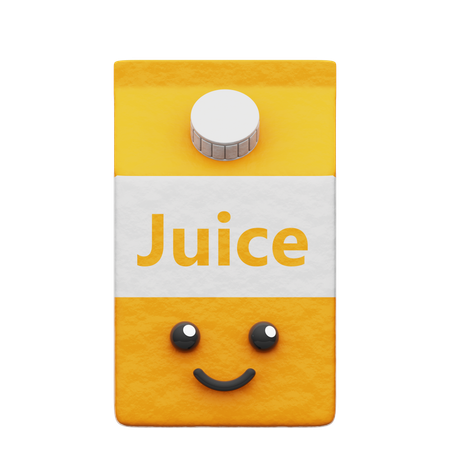 Suco embalado  3D Icon