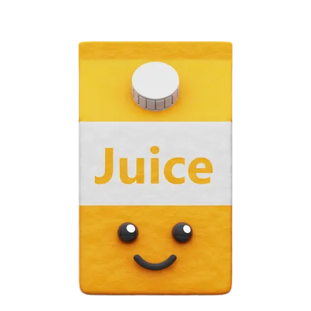 Suco embalado  3D Icon