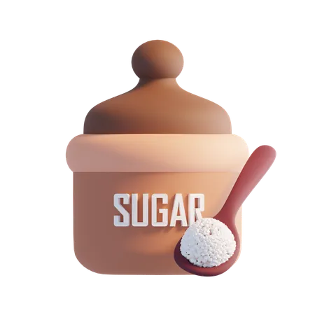 Sucre  3D Icon