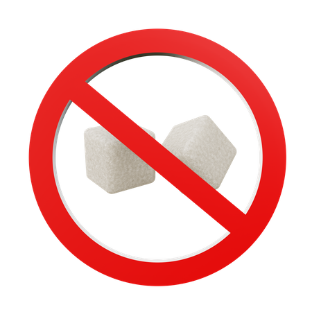 Sucre gratuit  3D Icon