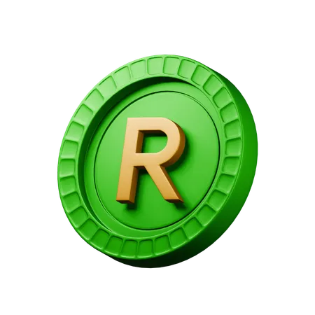 Südafrikanischer Rand  3D Icon