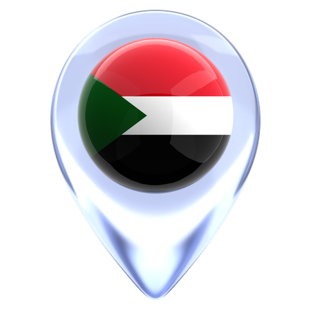 Sudán  3D Icon