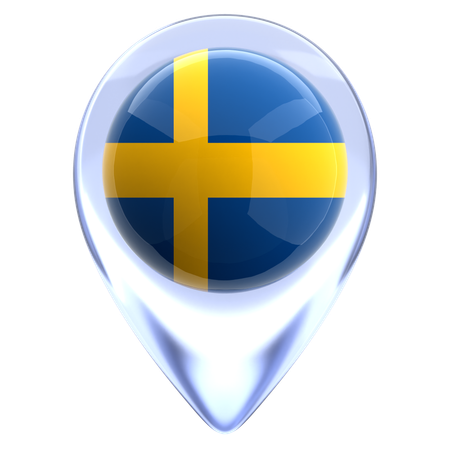 Suecia  3D Icon