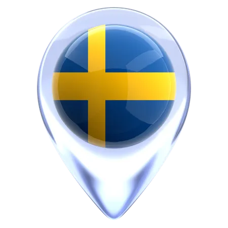 Suecia  3D Icon