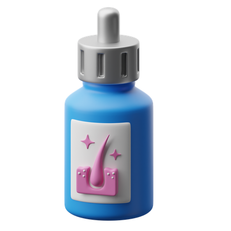 Suero capilar  3D Icon